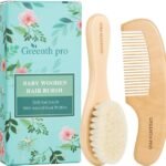 Greenthpro Baby Wooden Comb set of 3