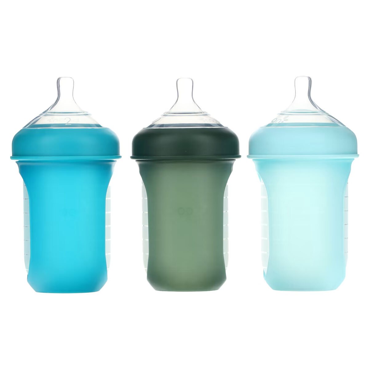Boon Nursh, Silicone Pouch Bottle, 3m+, Medium, 3 Bottles, 8 oz (236 ml) Each - Image 3