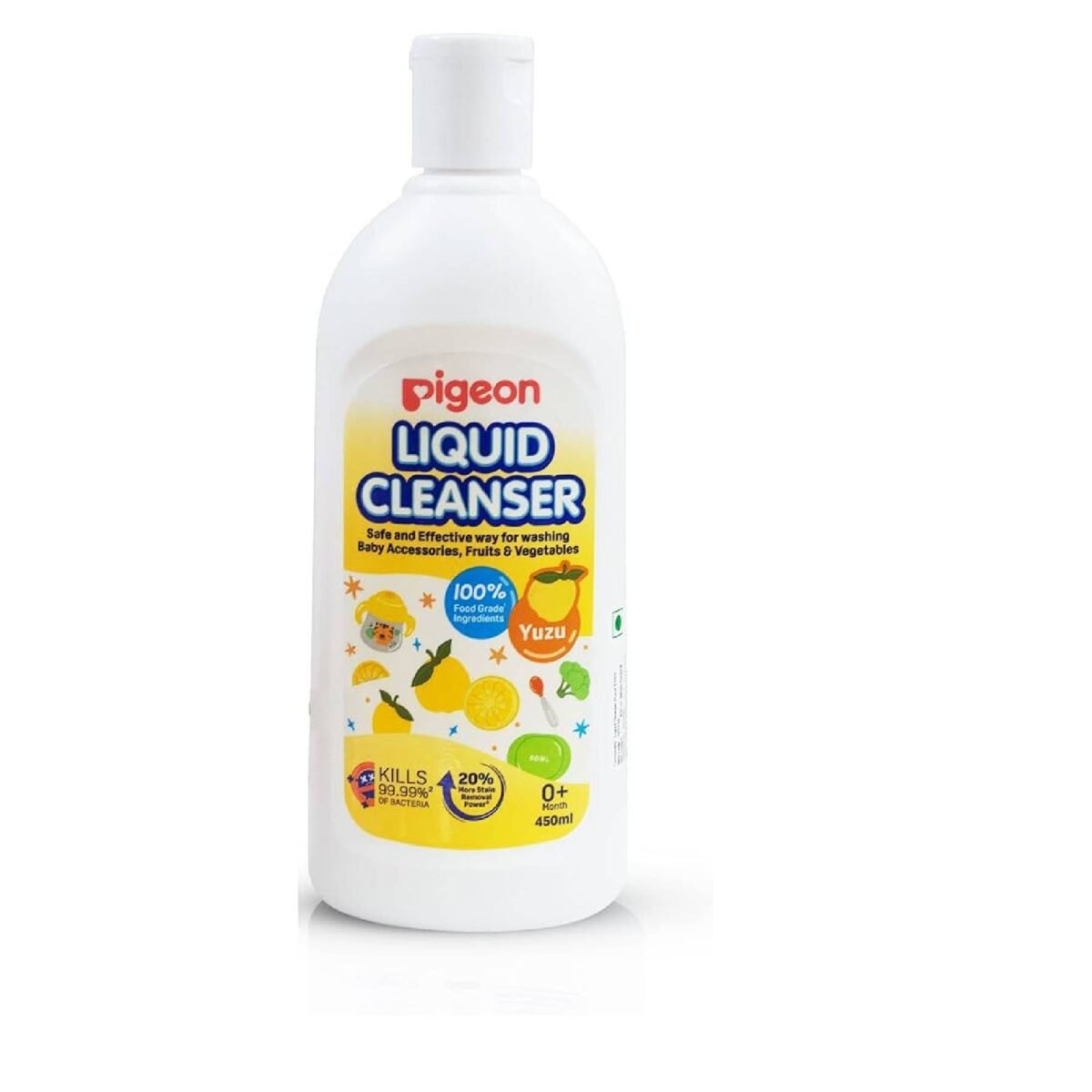 Pigeon, Liquid Cleanser Yuzu  450 mL ( 0+M ) - Image 1