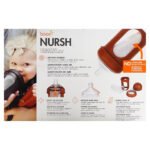 Boon Nursh, Silicone Pouch Bottle, Medium, 3 Months +, 3 Bottles, 8 oz (236 ml) Each