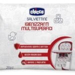Chicco, Multi Surface Clensing Wipes 20 Pcs