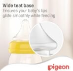 Pigeon, Wide Neck SofTouch Peristalic Plus Nipple Size (S) (M) (L) ( LL) 2pcs - Image 3