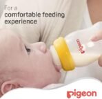 Pigeon, Wide Neck SofTouch Peristalic Plus Nipple Size (S) (M) (L) ( LL) 2pcs - Image 6