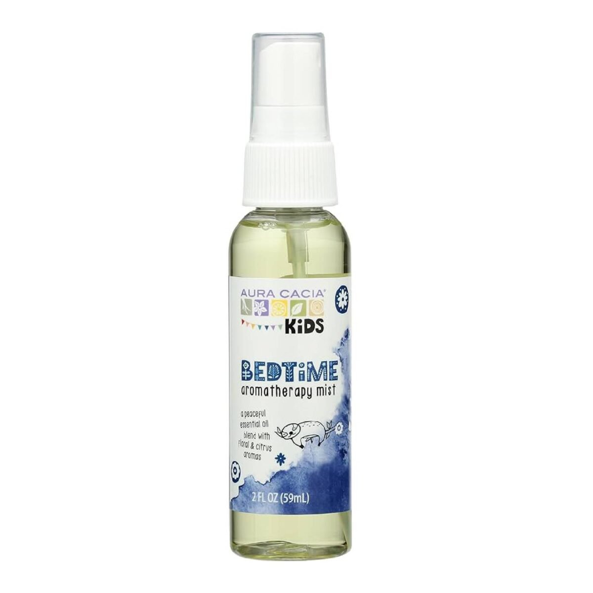 Aura Cacia Kids, Bedtime Aromatheraphy Mist 2 FL OZ ( 59mL ) - Image 1
