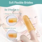 Baby Oral Cavity Cleaner , 1 Reusable Infant Toothbrush , Individual Package Sterilized 360° baby Tongue Cleaner 36 Pcs - Image 3