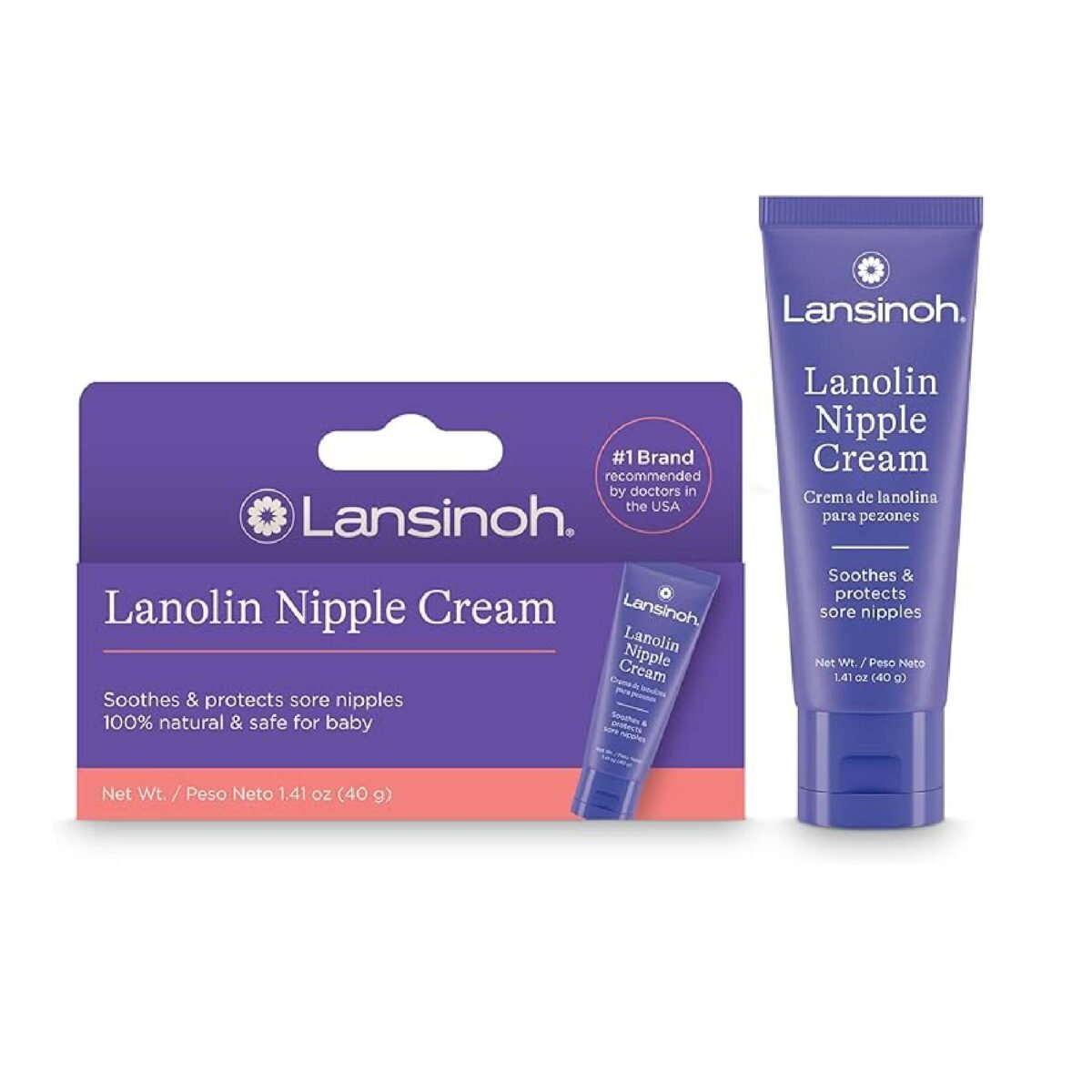 Lansinoh, Lanolin Nipple Cream 1.41 oz ( 40 g ) - Image 1