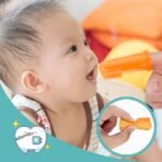 Baby Oral Cavity Cleaner , 1 Reusable Infant Toothbrush , Individual Package Sterilized 360° baby Tongue Cleaner 36 Pcs - Image 2