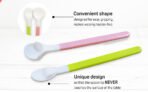 Pigeon, Feeding Spoon Set For 6 + Month Babies, with Stopper Spoon, BPA Free - Image 3