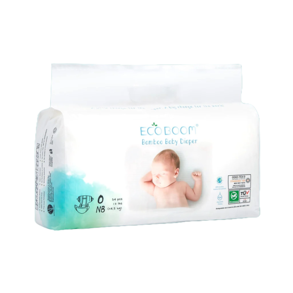 Eco Boom Diapers No (0) New Born (4.5 Kg)