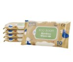 Eco Boom Bamboo Wipes 10 wipes X 5 pack