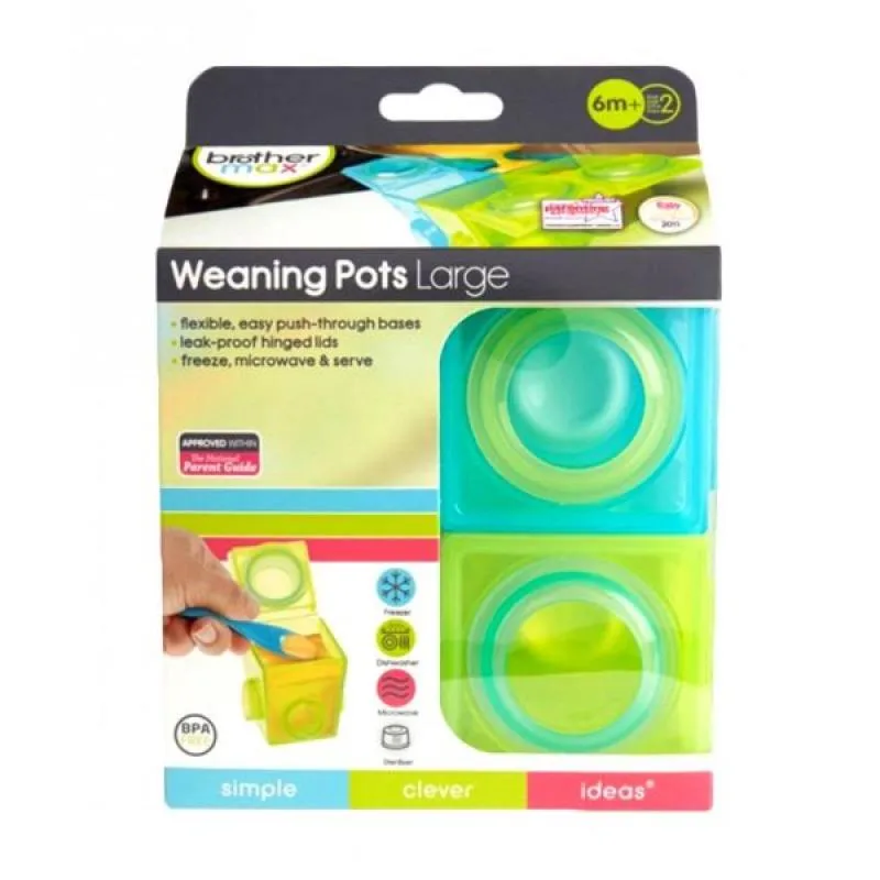 Brother Max, Weaning pots Large  (6+M ) - Image 6