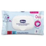 Chicco, Cleansing Wipes, Alcohol Free, Scented, Suitable for Sensitive Skin, , 72 Wipes