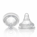 Pigeon, Wide Neck SofTouch Peristalic Plus Nipple Size (S) (M) (L) ( LL) 2pcs