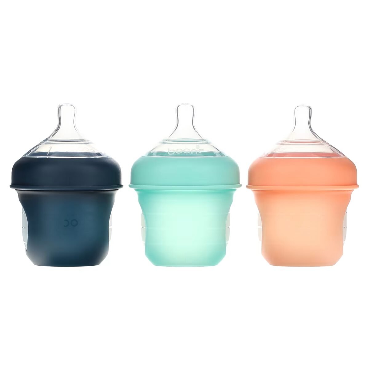Boon Nursh, Silicone Pouch Bottle, 0m+, Slow, 3 bottles, 4 oz (118 ml) Each - Image 3