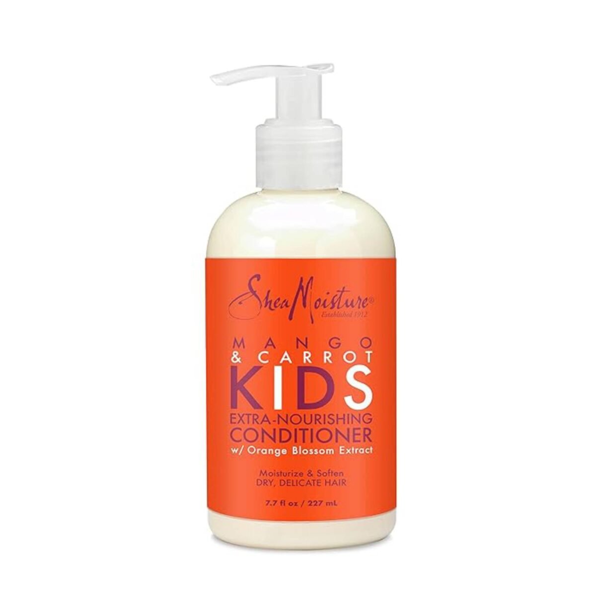 SheaMoisture,  Kids Conditioner for Kids Hair Mango & Carrot  Kids Extra- Nourishment Conditioner w/ Orange Blossom  7.7 fL oz / 227 mL - Image 1