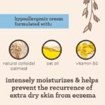 Aveeno Baby,  Eczema Therapy Moisturizing Cream, Colloidal Oatmeal Skin Protectant + Vitamin B5    12 Fl. Oz ( 354 mL ) - Image 3