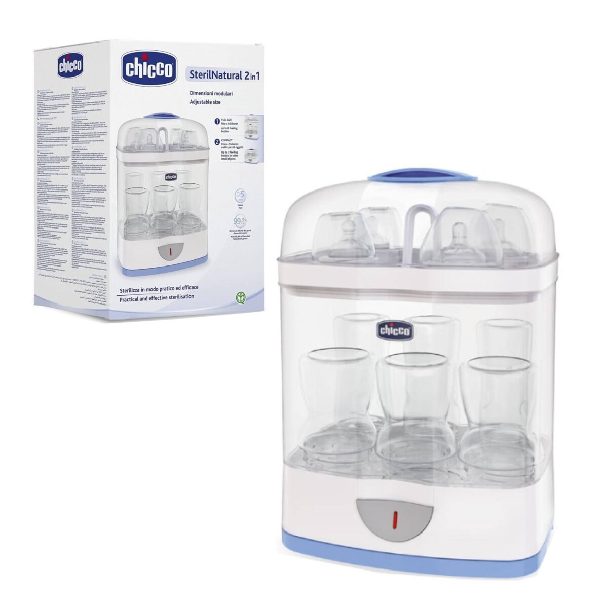 Chicco, Sterilizer Sterilnatural 2 in 1 - Image 1