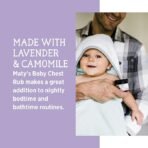 Maty's, Baby Chest Rub - Naturally Comfort, Soothe and Help Relieve Congestion in Babies 3 months+, Petroleum Free - Made with Soothing Lavender and Chamomile - 1.5 oz ( 43g ) - Image 7