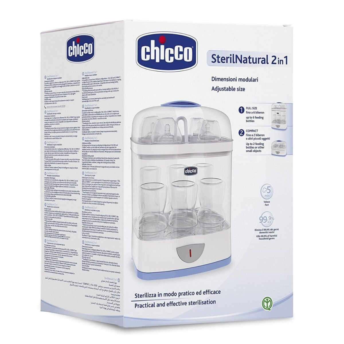Chicco, Sterilizer Sterilnatural 2 in 1 - Image 4