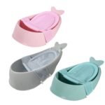 Baby bath Tub Fish shaped Design with baby bath Net