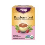 Yogi, Tea Organic Raspberry Leaf Tea - 16 Tea Bags per Pack (4 Packs) - Caffeine-Free, Aids Discomfort of Menstruation - Made from Raspberry Leaves