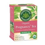Traditional Medicinals,  Organic Pregnancy Tea Raspberry Leaf Herbal Tea, Supports Healthy Pregnancy, (Pack of 1) - 16 Tea Bags