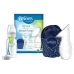 Dr. Brown’s™ Silicone One-Piece Breast Pump with Anti-Colic Options+™ Bottle (4 oz/120 mL) and Travel Bag