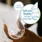 Dr. Brown’s™ Silicone One-Piece Breast Pump with Anti-Colic Options+™ Bottle (4 oz/120 mL) and Travel Bag - Image 5